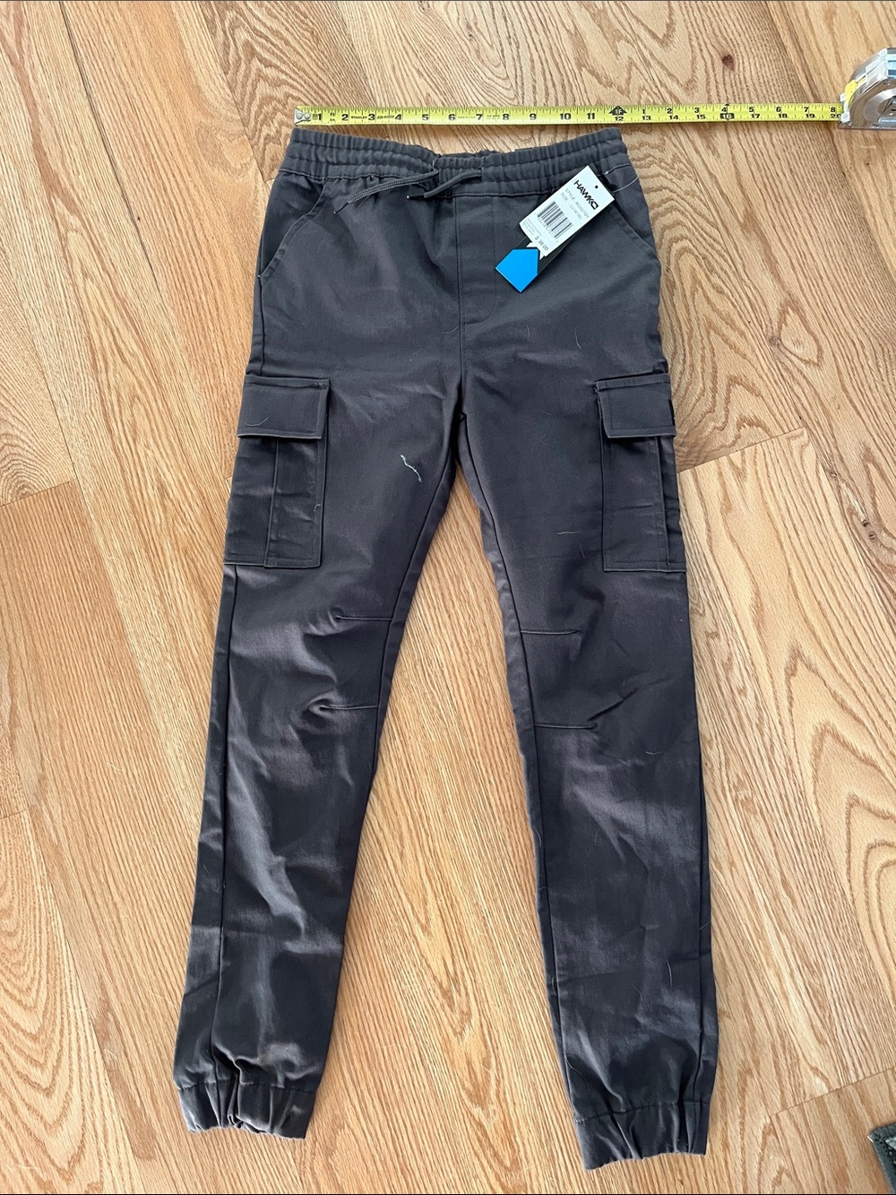Kids Cargo Jogger Pants - grey